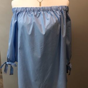 NWT: Michael By Michael Kors Off-Shoulder Blouse